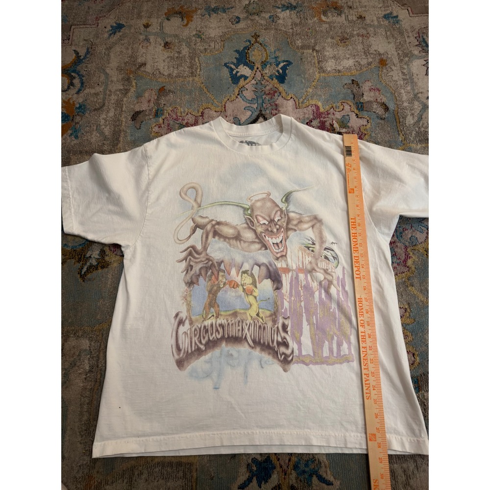 Travis Scott Utopia Circus Maximus Tour Tee White 2XL